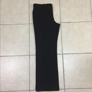 Briggs Black Wide Leg Dress Pants